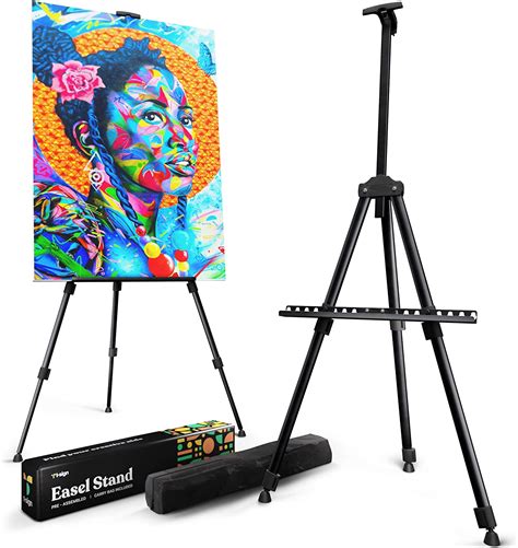 KABEEER Art Mini Display Easel with Canvas Board 10x10cm Pack of 2pc. . Easel amazon